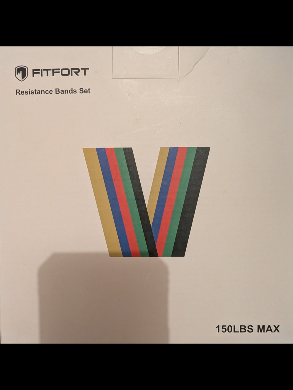 Set of 5 Color-Coded Resistance Bands